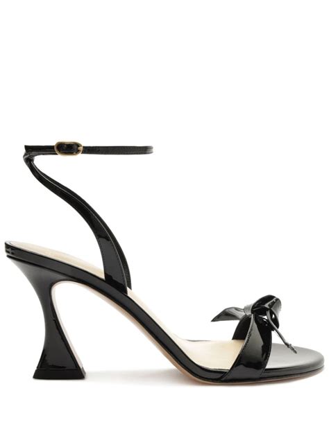 85mm patent leather sandals.